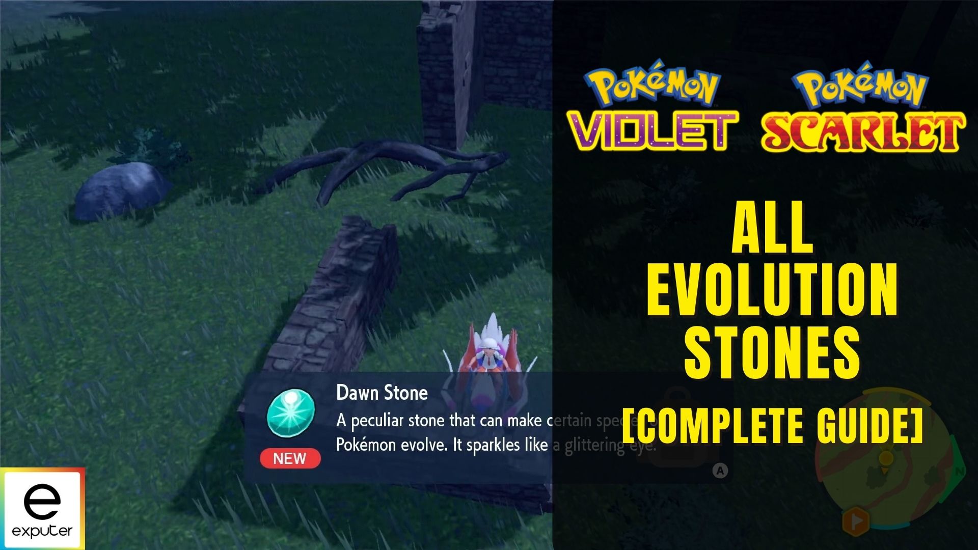 Pokemon Scarlet & Violet Evolution Items: Stones, locations, shops