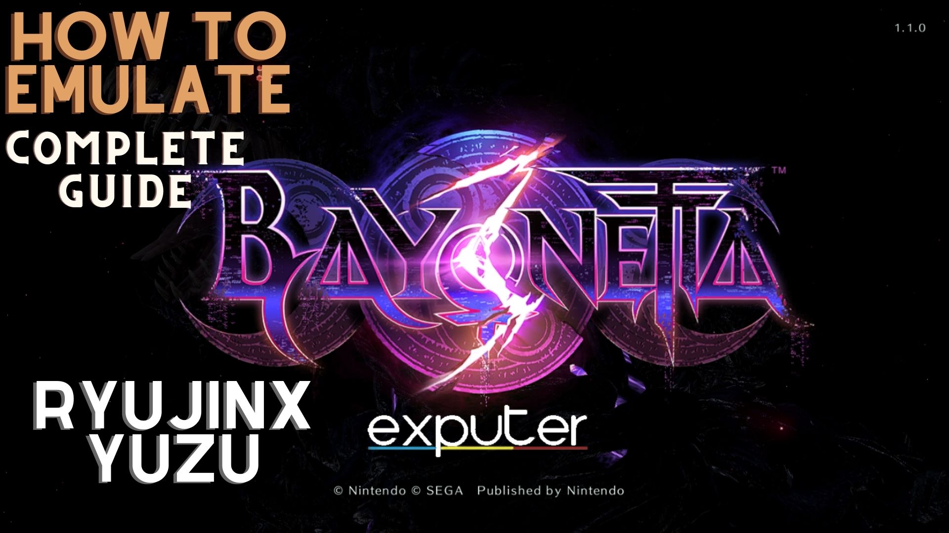 How to emulate Bayonetta 2 on pc, tutorial : r/Bayonetta