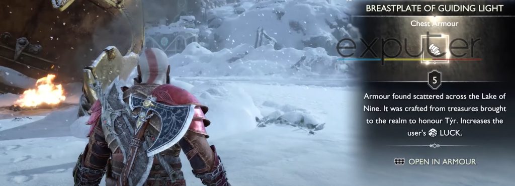 God of War Ragnarok Breastplate