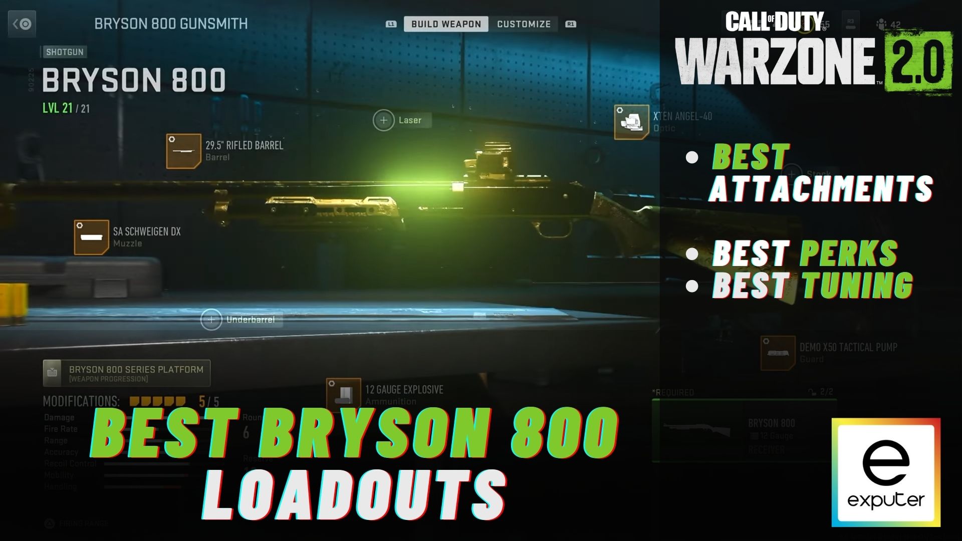 DELETA COM 2 TIROS! MELHOR SHOTGUN WARZONE 2 SEASON 6! MELHOR CLASSE BRYSON  800 WARZONE 2 