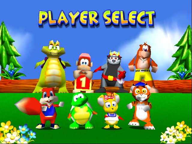 Diddy Kong Racing Characters