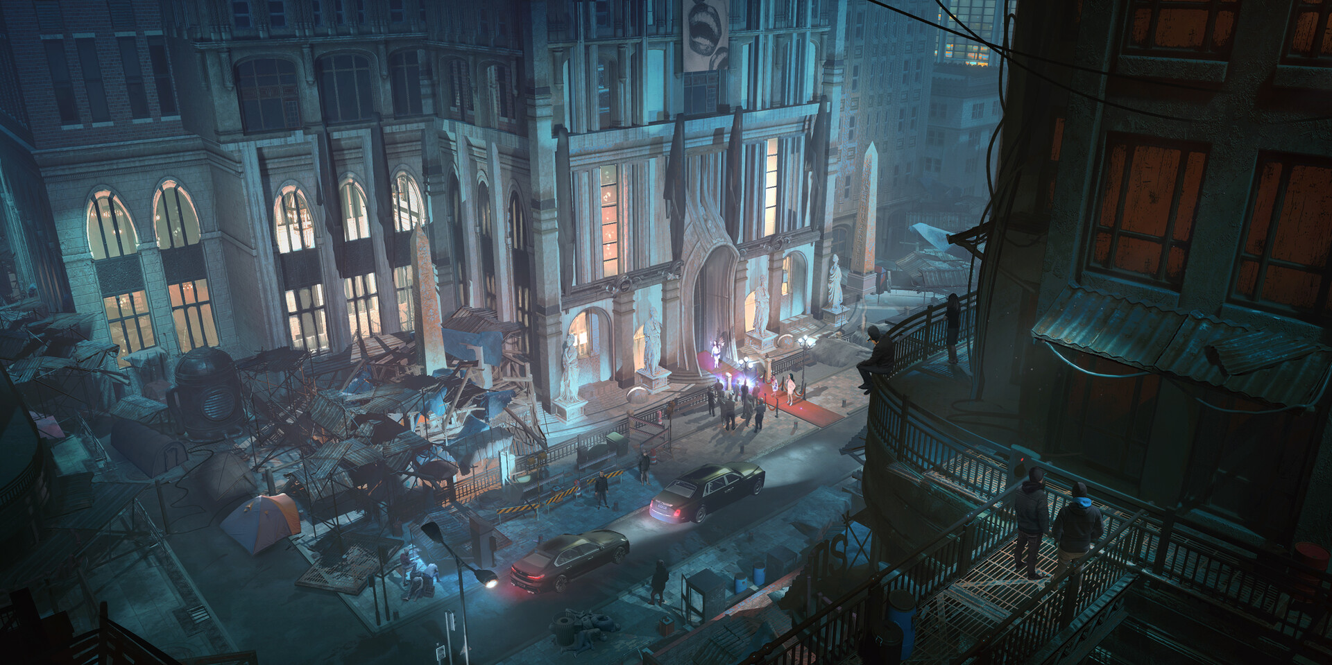 ArtStation - Vampire: The Masquerade - Coteries of New York