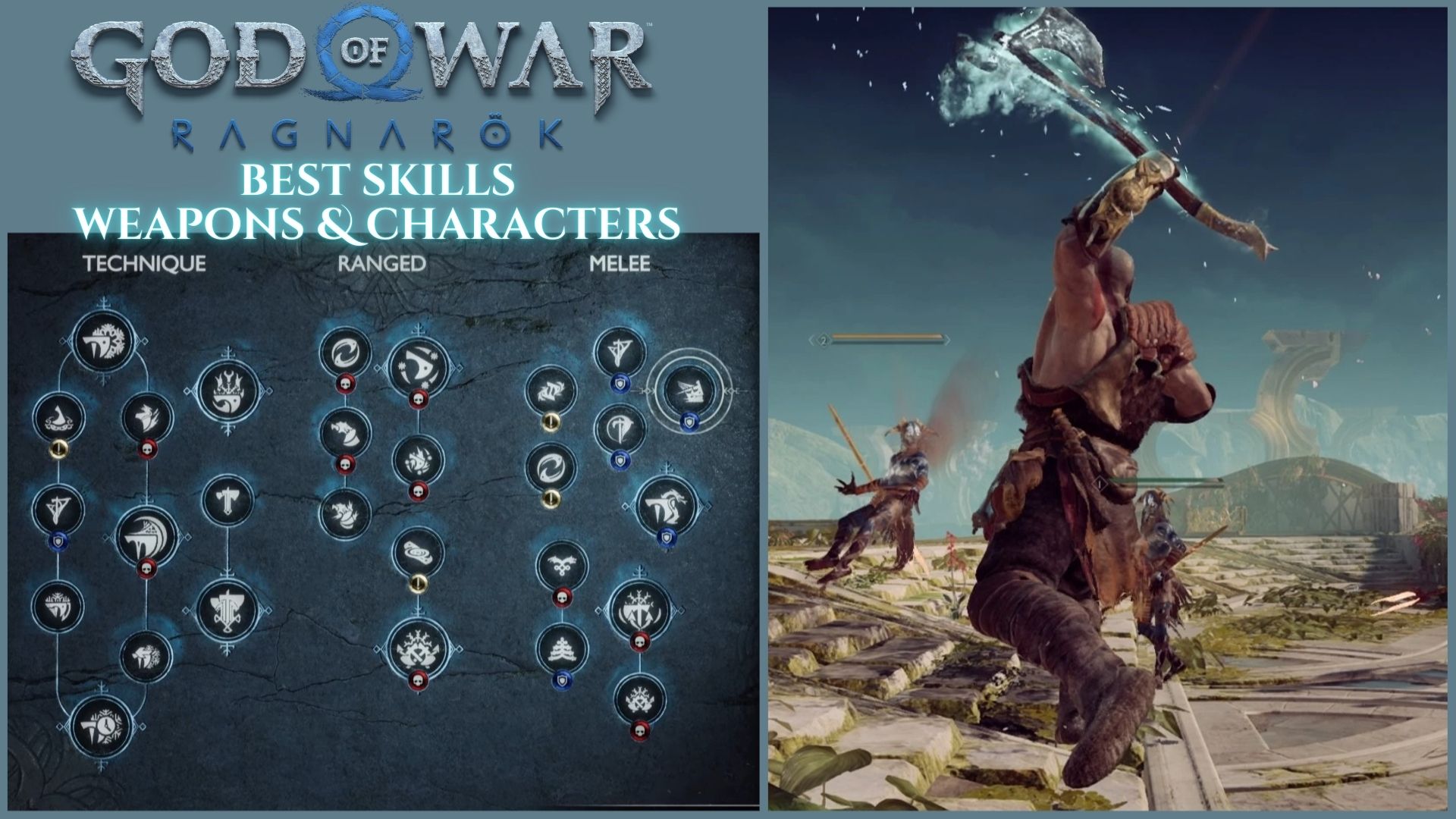God of War Ragnorok: best skills in the game