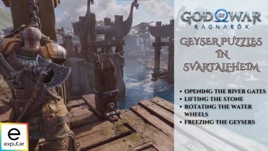 Guide for Geysers Puzzles in God of War