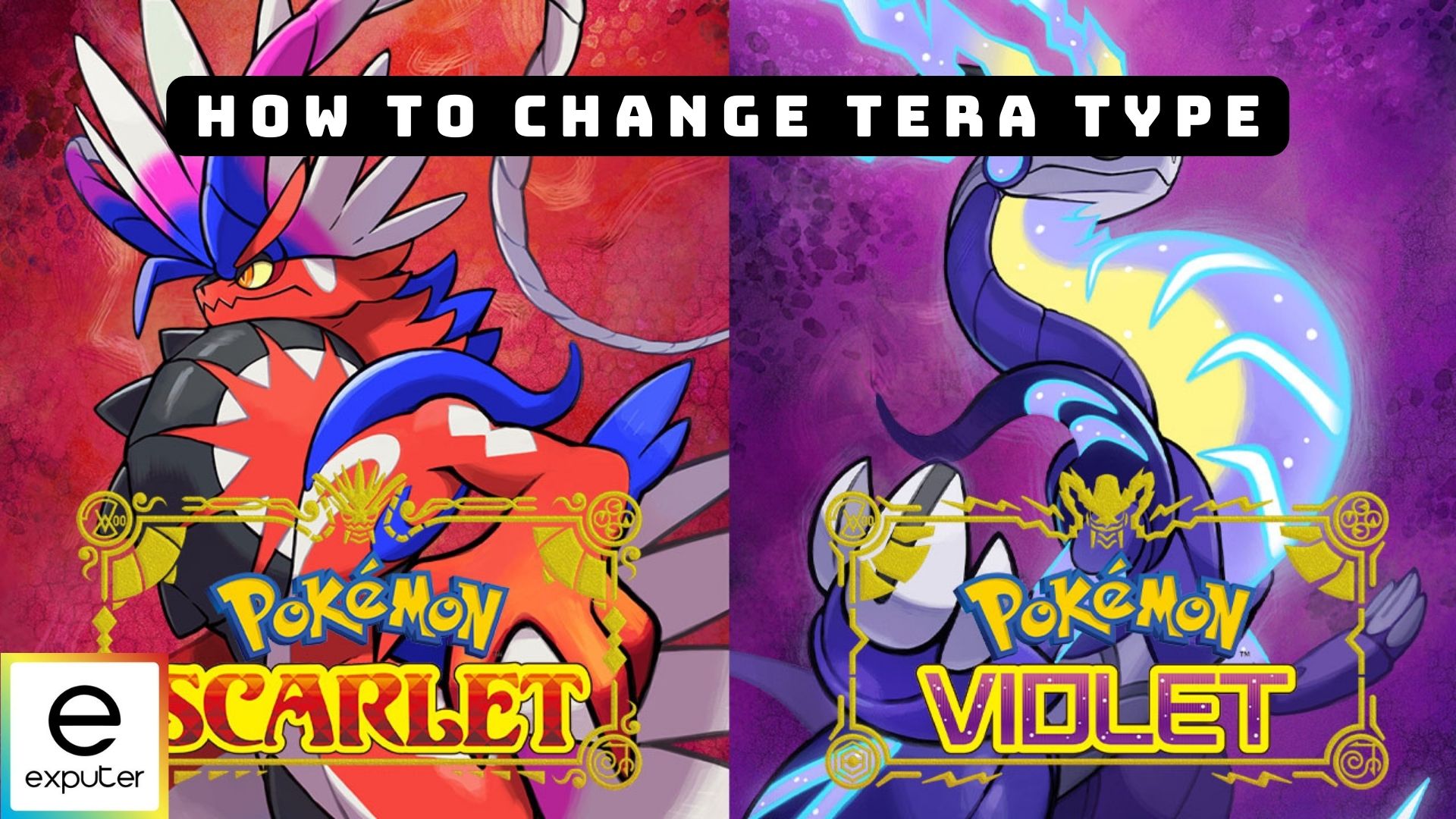 Pokemon Scarlet and Violet - How to change Pokemon Tera Type