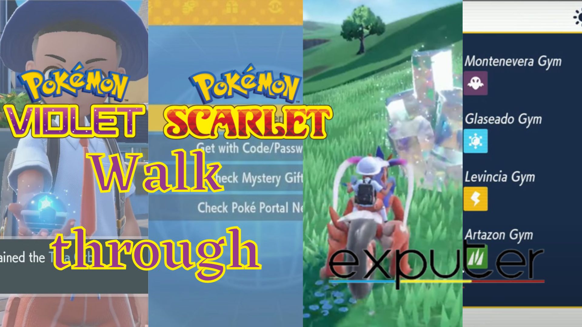 Pokémon Scarlet & Violet: Walkthrough, All Gyms, Evolutions