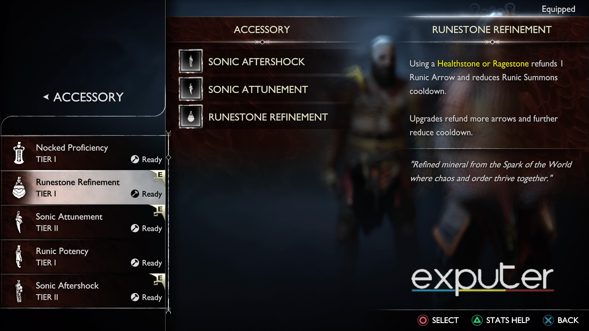 Showing Runestone Refinement