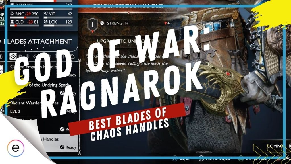 GOW Ragnarok Best Blades Of Chaos Handles [Our Picks]