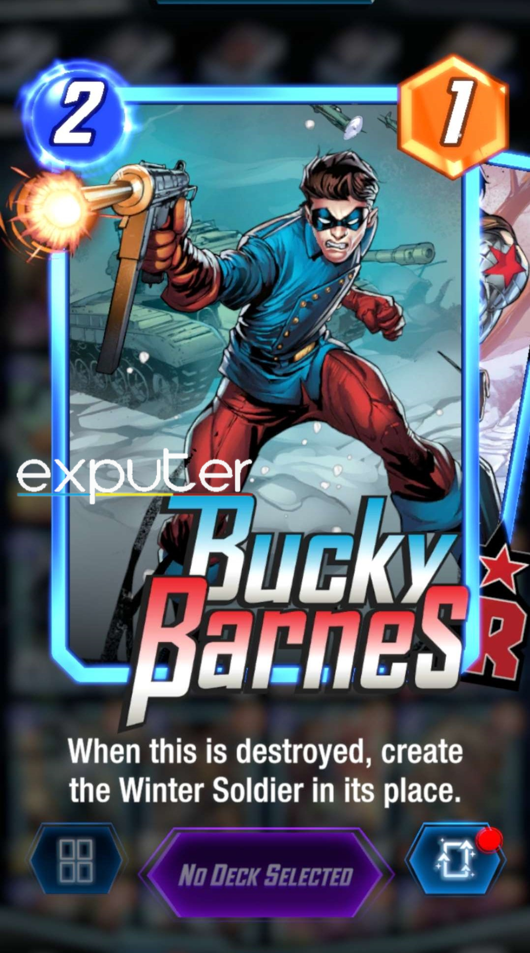 Showcasing Bucky Barnes, a powerful Pool 2 meta