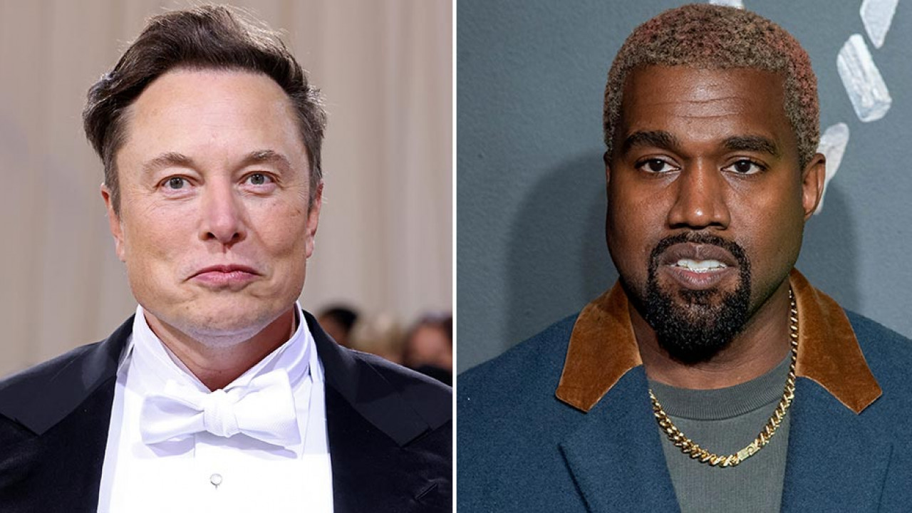 Elon Musk and Kanye West