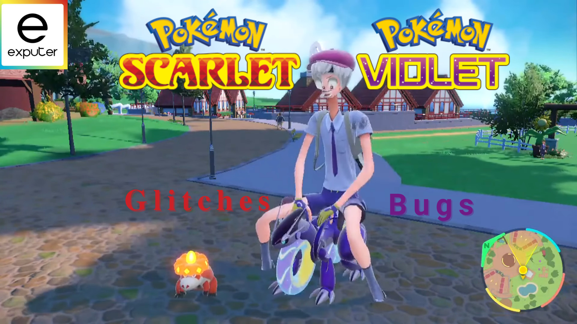 In pokemon Scarlet and Violet[yes, i know there are bugs and other issues]  If you lock onto pokemon where ditto spawn, you can see which ones are ditto  in disguise. - 9GAG
