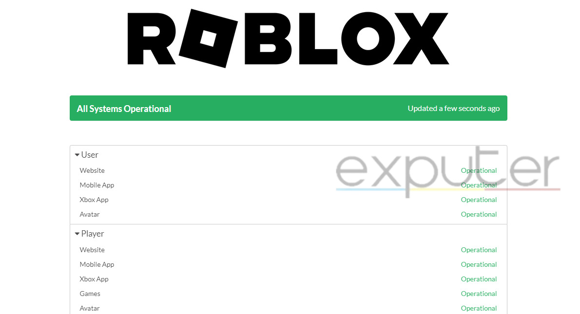 server status roblox for error 503