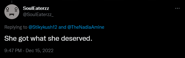 Fans Celebrating Nadia's Ban