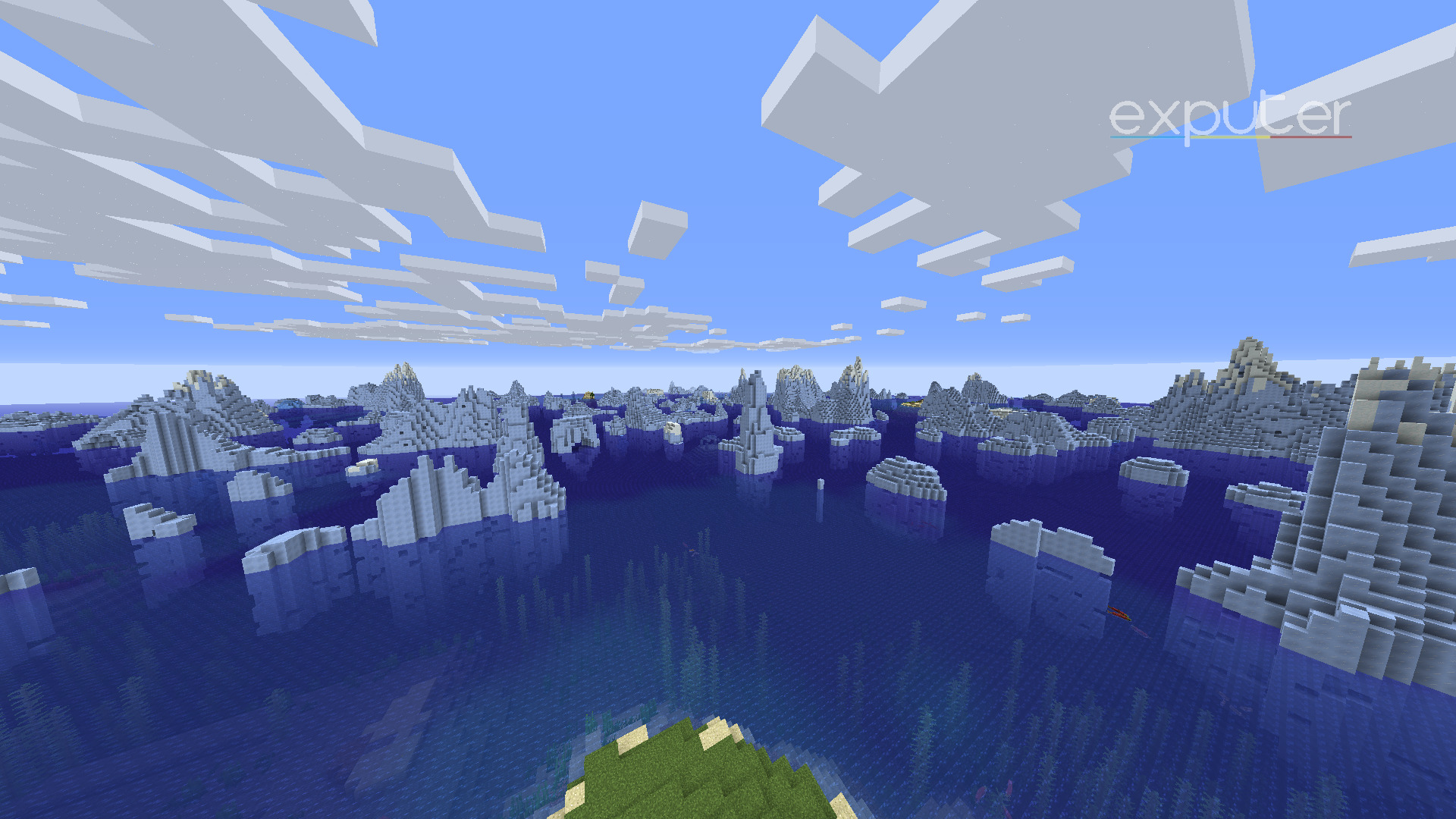 Frozen biome minecraft best seeds 1.13.2