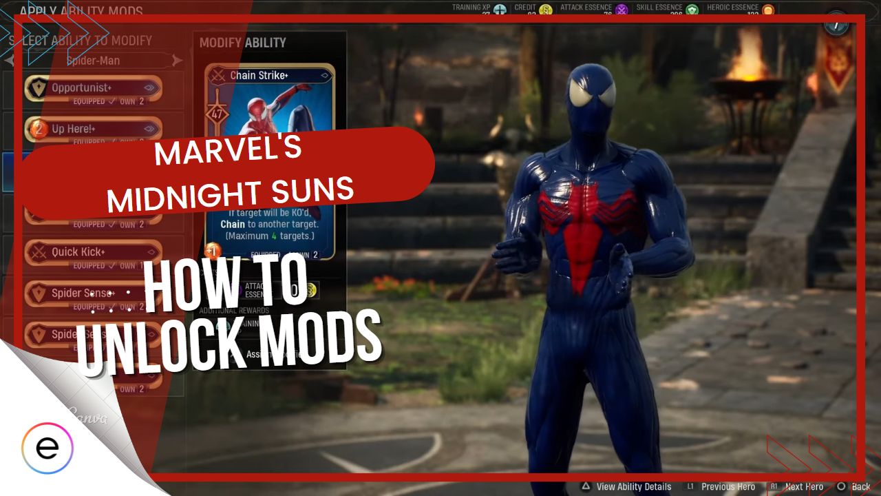 How To Unlock Ability Mods in Marvel's Midnight Suns 