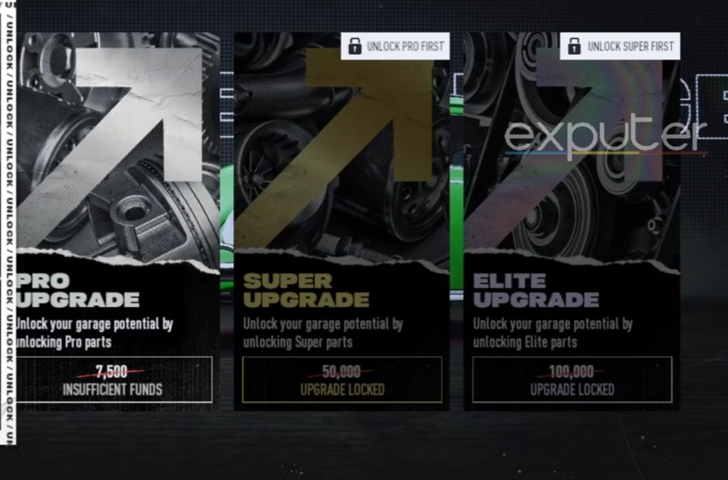 NFS Unbound: How To Upgrade Garage - eXputer.com