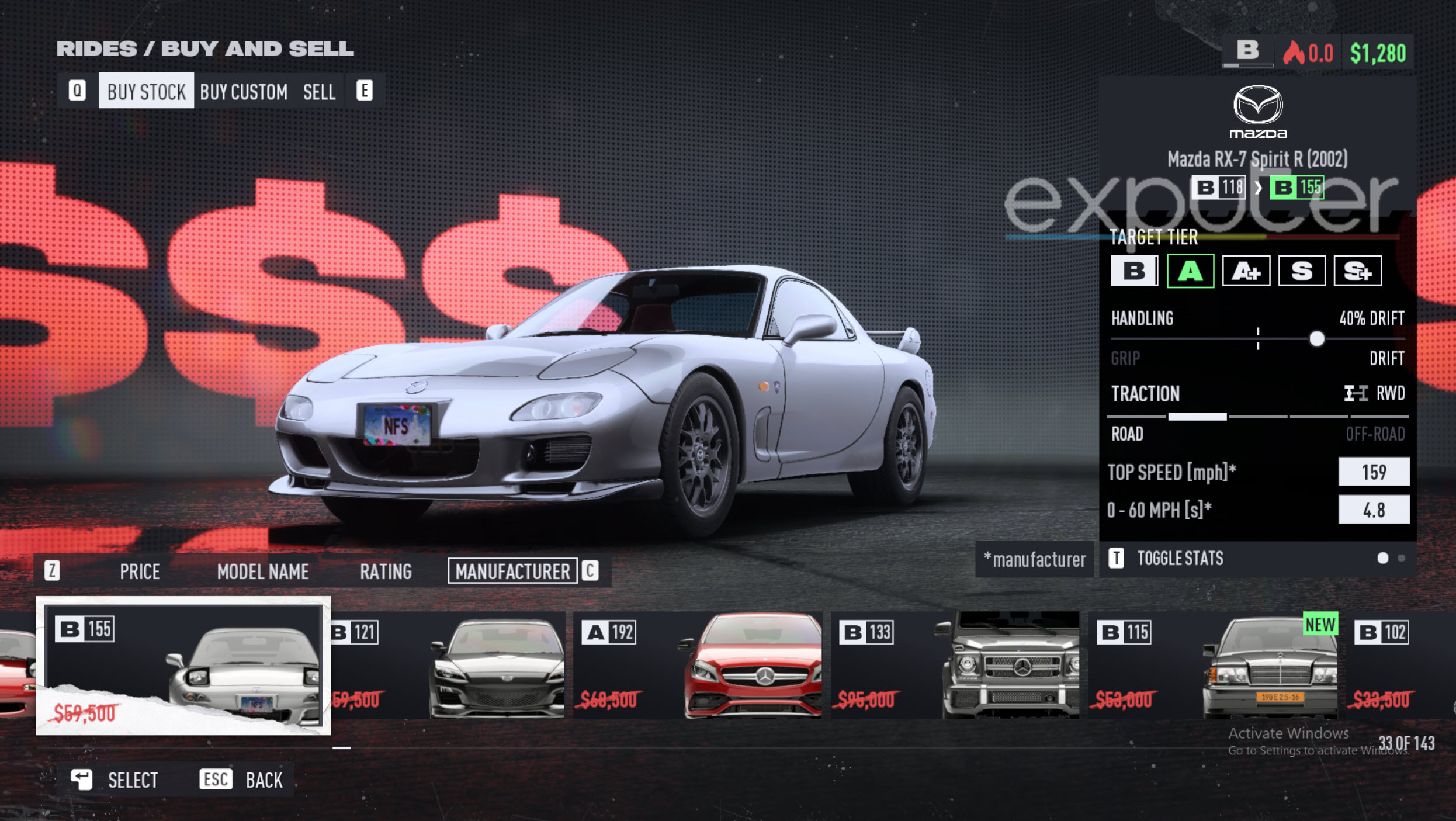 nfs unbound rx 7