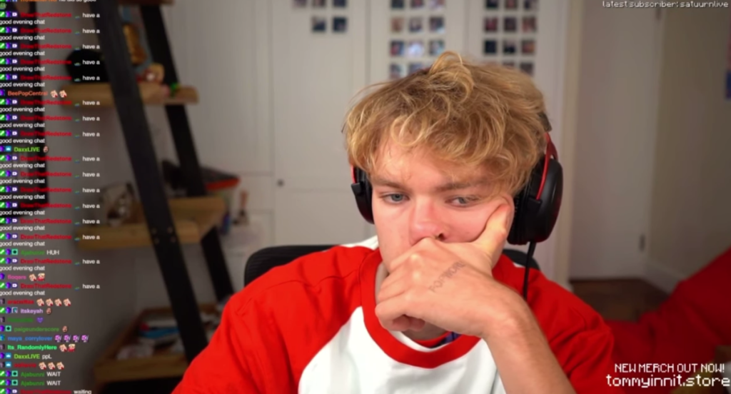 TommyInnit Starts Streaming Accidentally