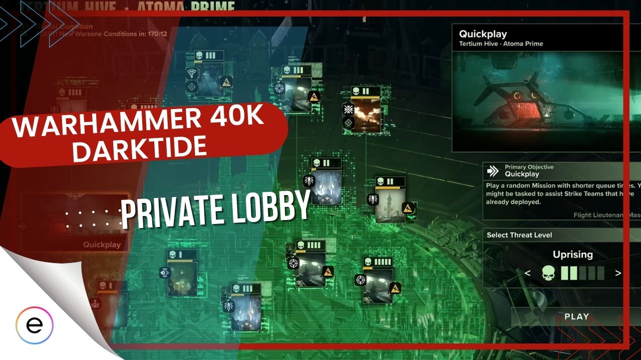 Warhammer 40K Darktide How Create A Private Lobby