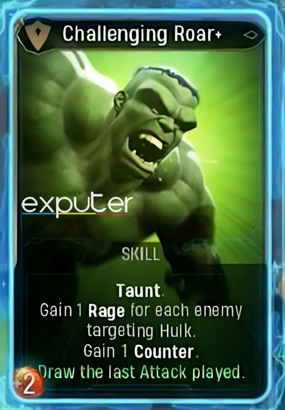 Challenging Roar Hulk