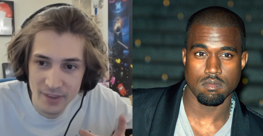 xQc defends Kanye