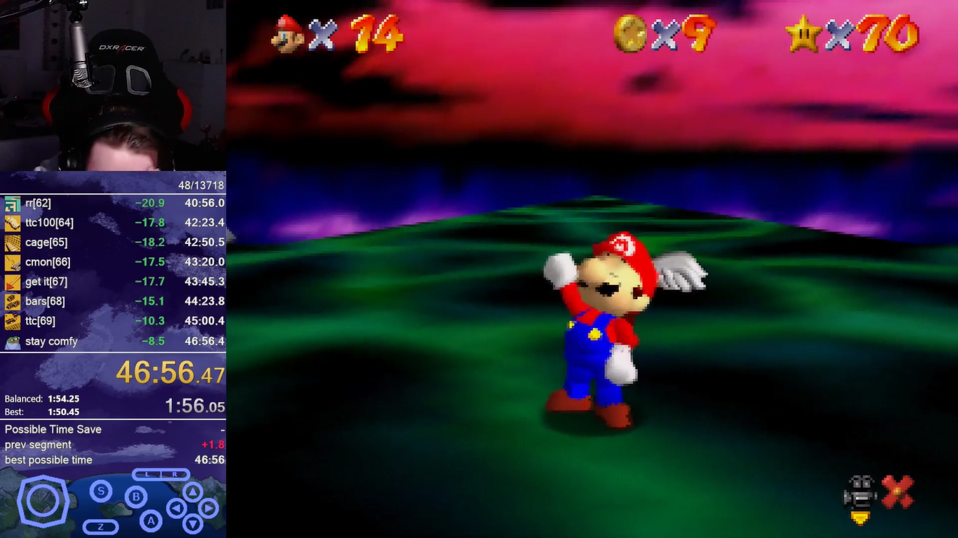 Benji64 Super Mario World Record