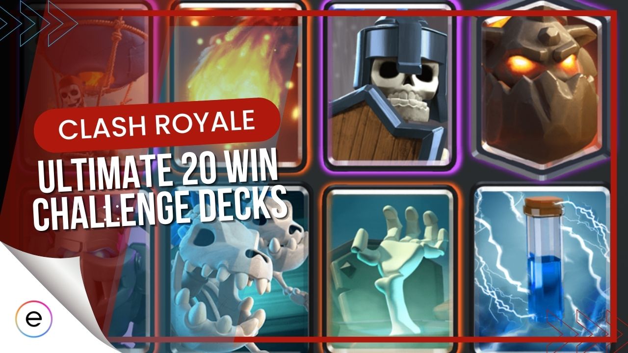 Clash Royale How To Win 20 Decks Challenge