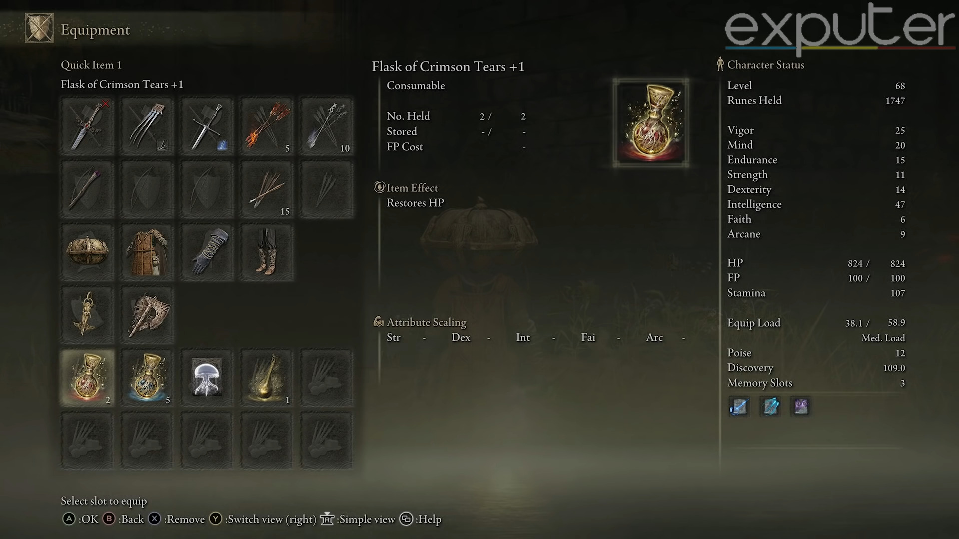 Elden Ring Equip Spirit Ashes