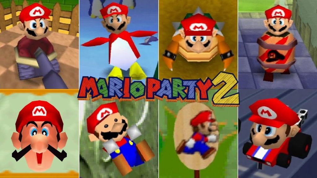 Best Multiplayer n64 Game Mario Party 2 
