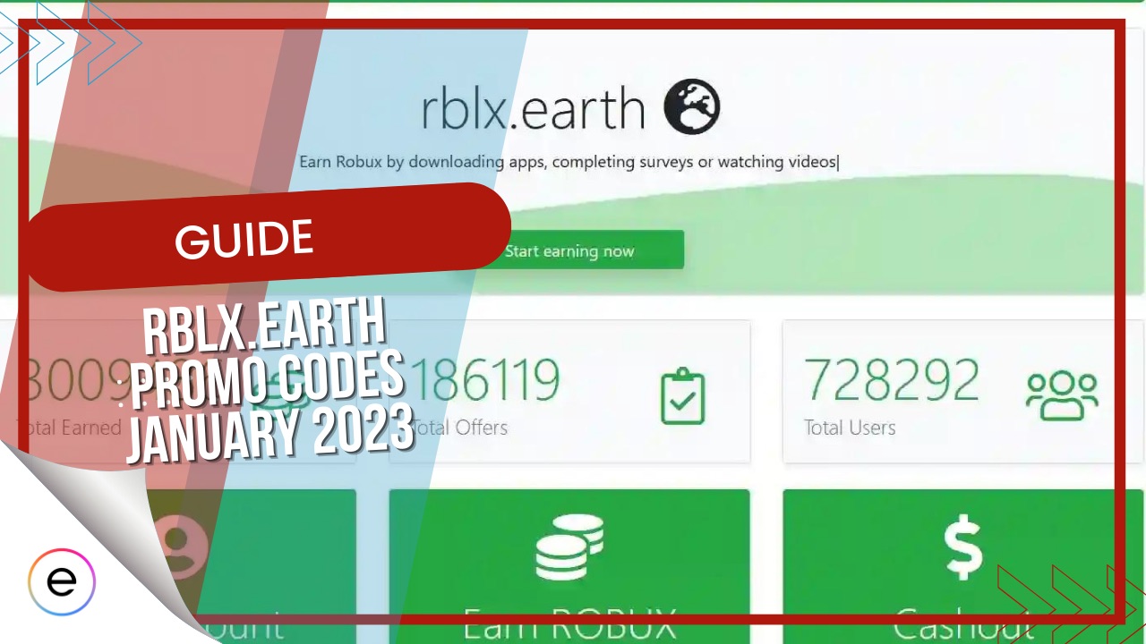Rblx.Earth Promo Codes [December 2023] 