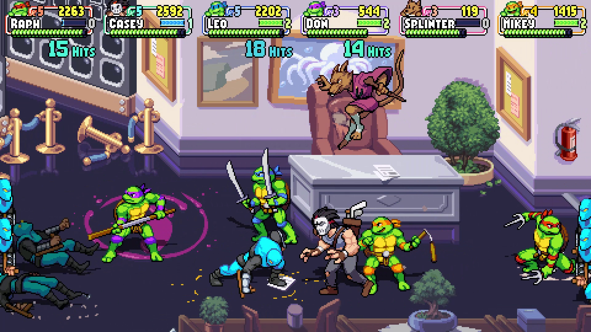 TMNT Shredder's Revenge Gameplay