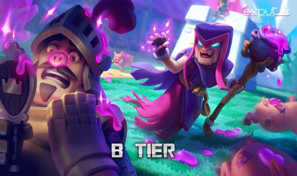 The B tier of clash mini