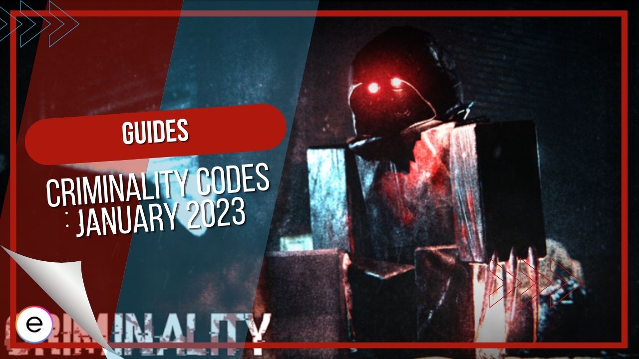 Roblox Criminality Codes [January 2024]