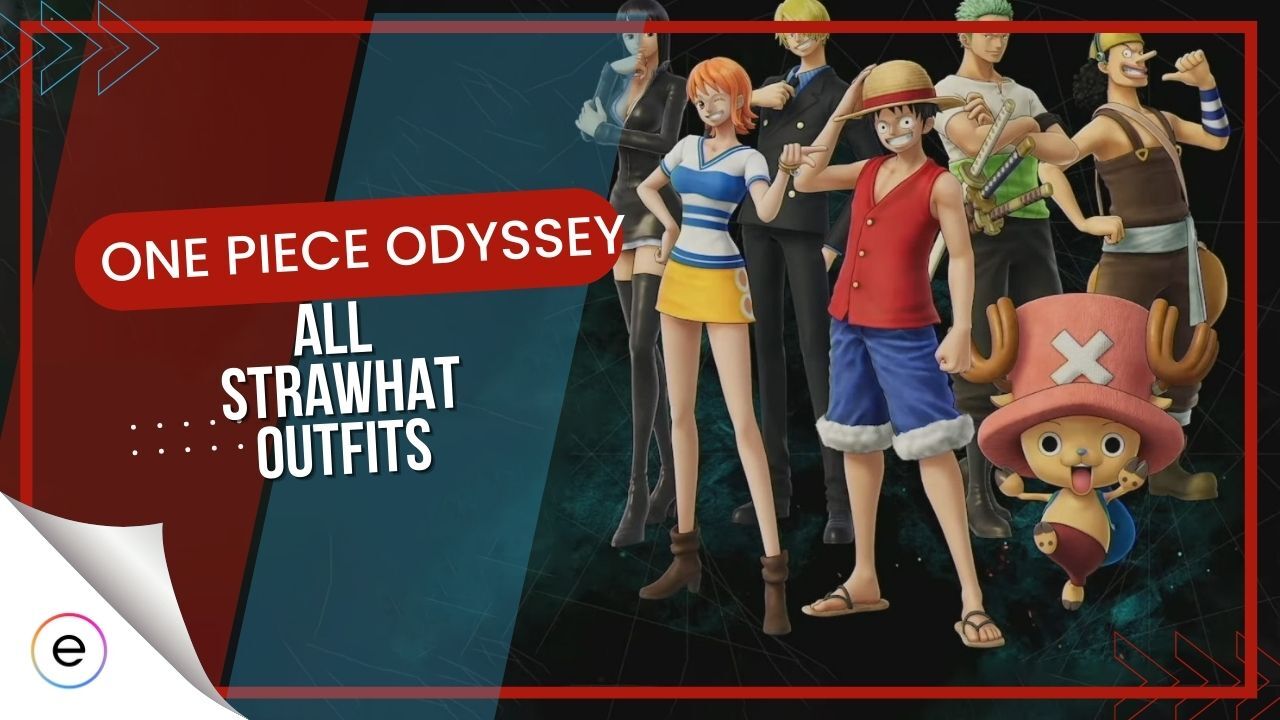 How to change One Piece Odyssey pre- and post-timeskip outfits