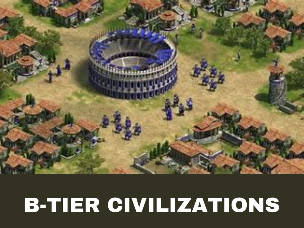 AOE-2 b-tier civilizations