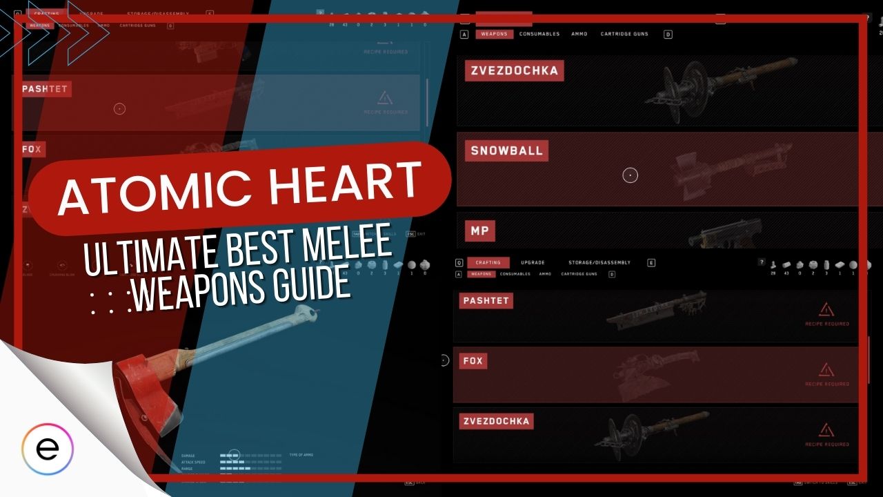 atomic heart best melee weapon reddit