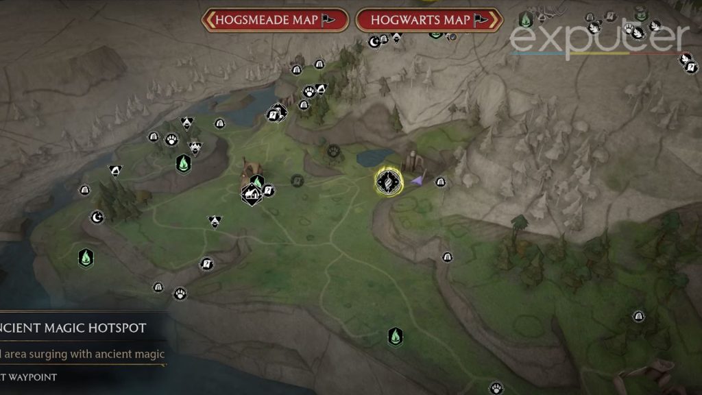 In Hogwarts Legacy: All Ancient Magic Hotspots Locations