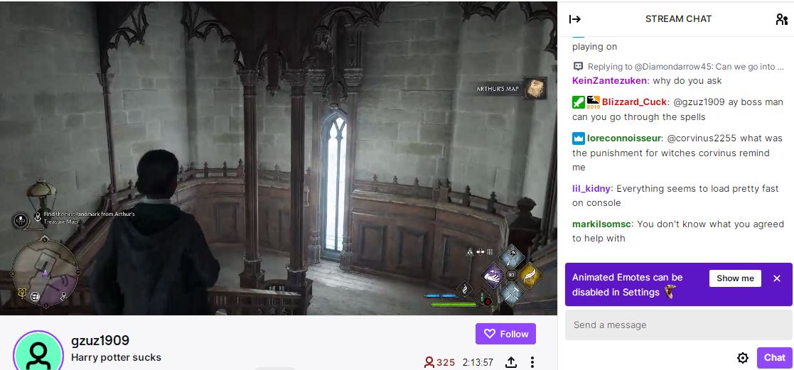 Hogwarts Legacy 2 hour long stream leaks essential gameplay and story moments.
