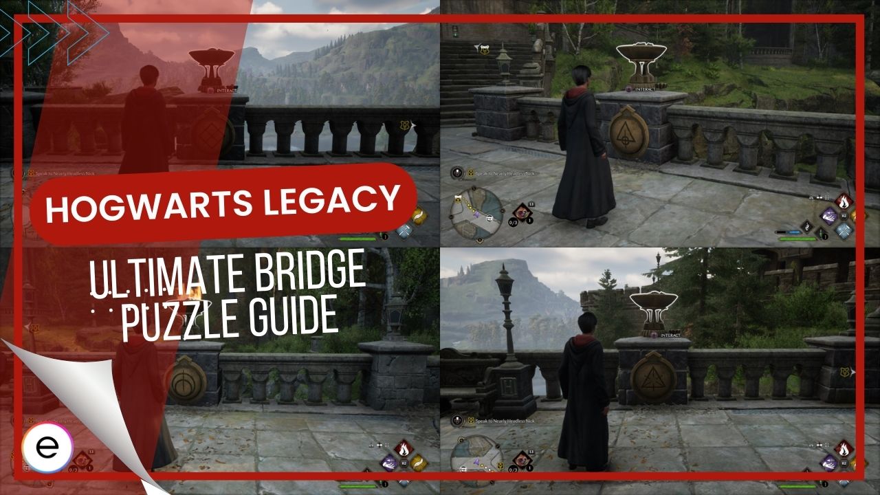 Hogwarts Legacy Bridge Brazier puzzle, How to solve