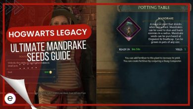 The Ultimate Hogwarts Legacy Mandrake Seeds