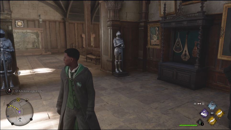 Hogwarts Legacy's first hour of footage showcases various early gameplay moments.