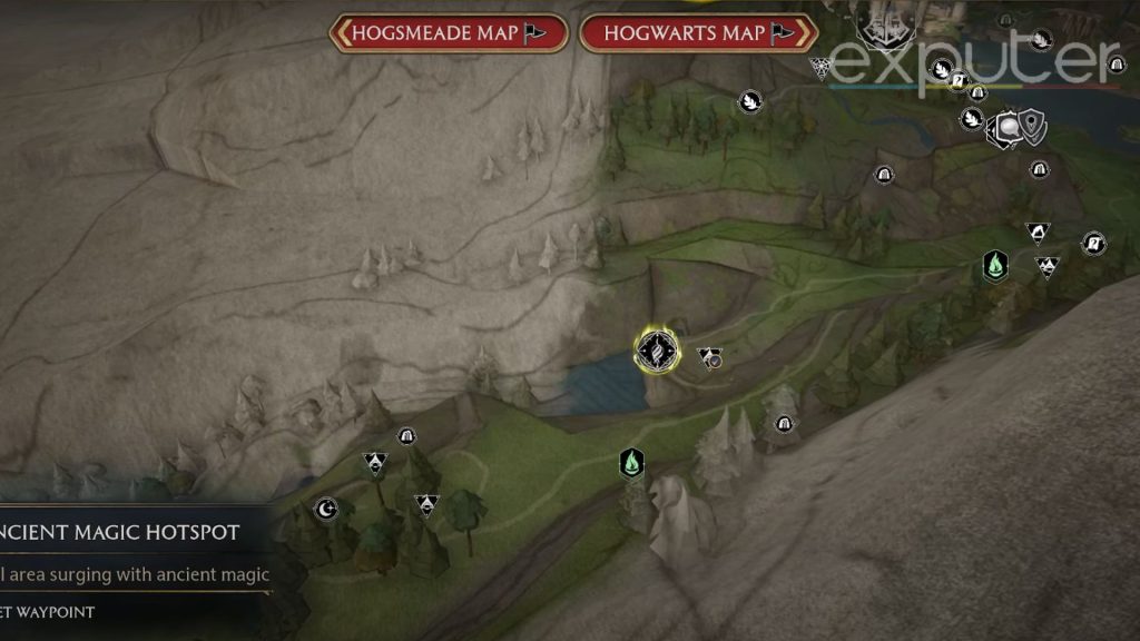 In Hogwarts Legacy: All Ancient Magic Hotspots Locations