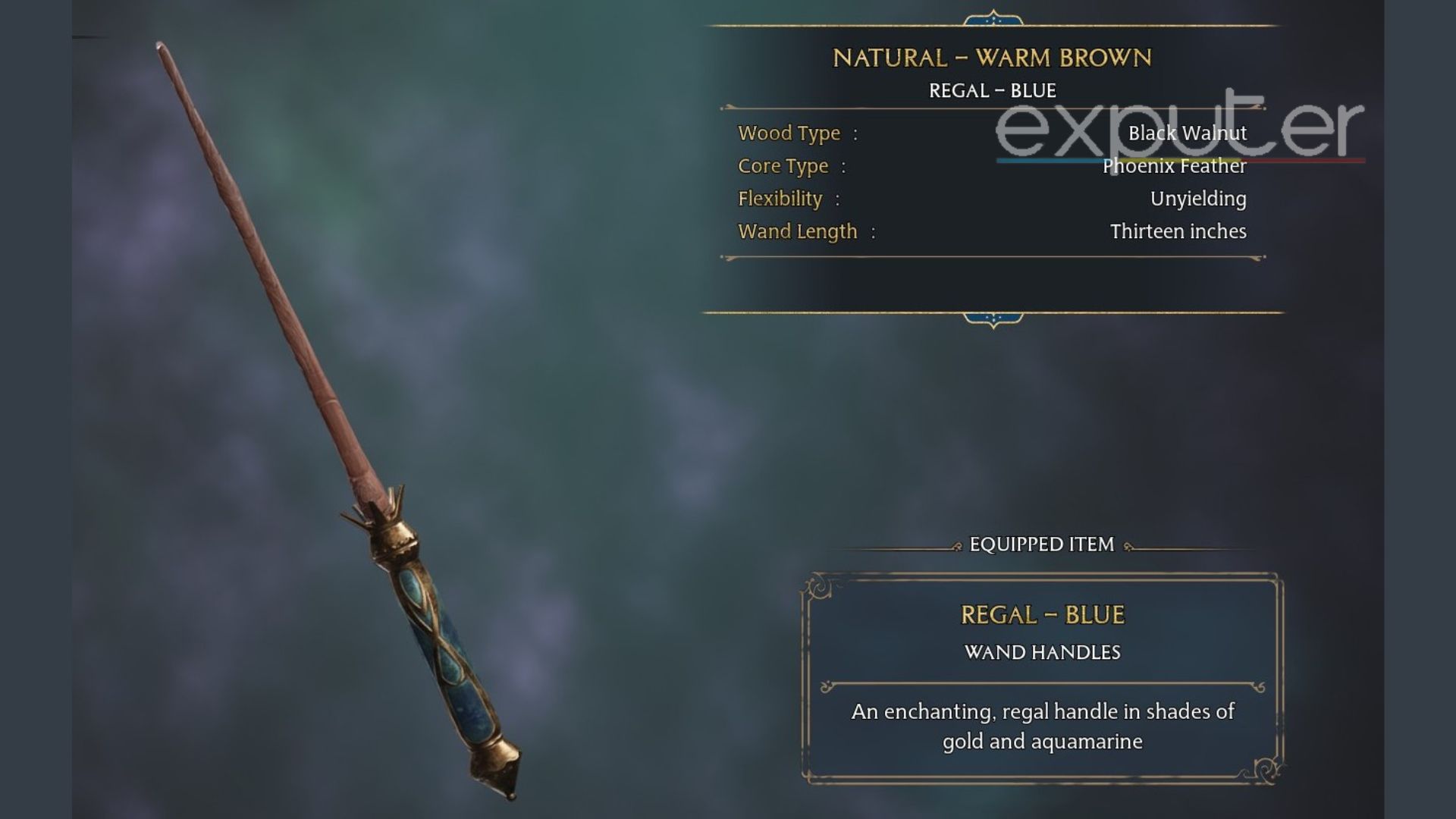 blue regal wand.