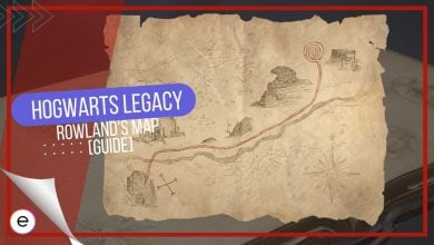 hogwarts legacy rolands map