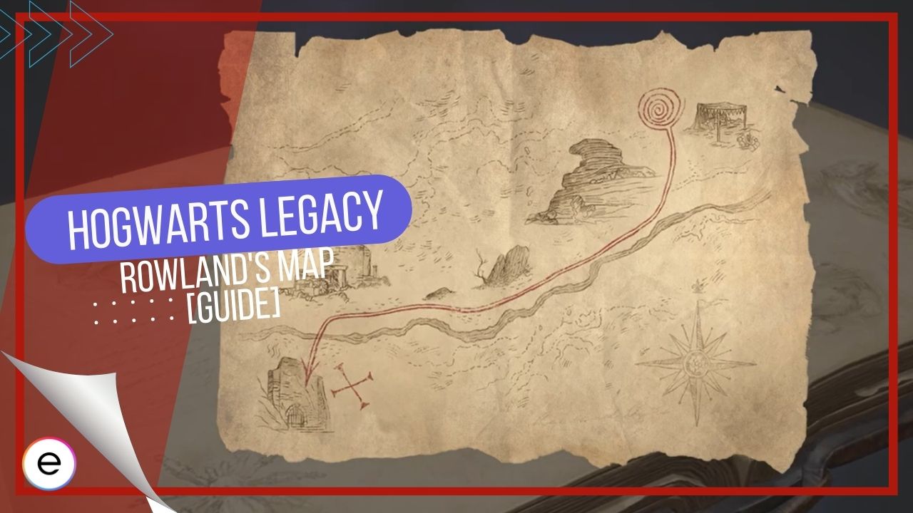 Hogwarts Legacy Use Rowland's Map to Follow His Trail - Solution