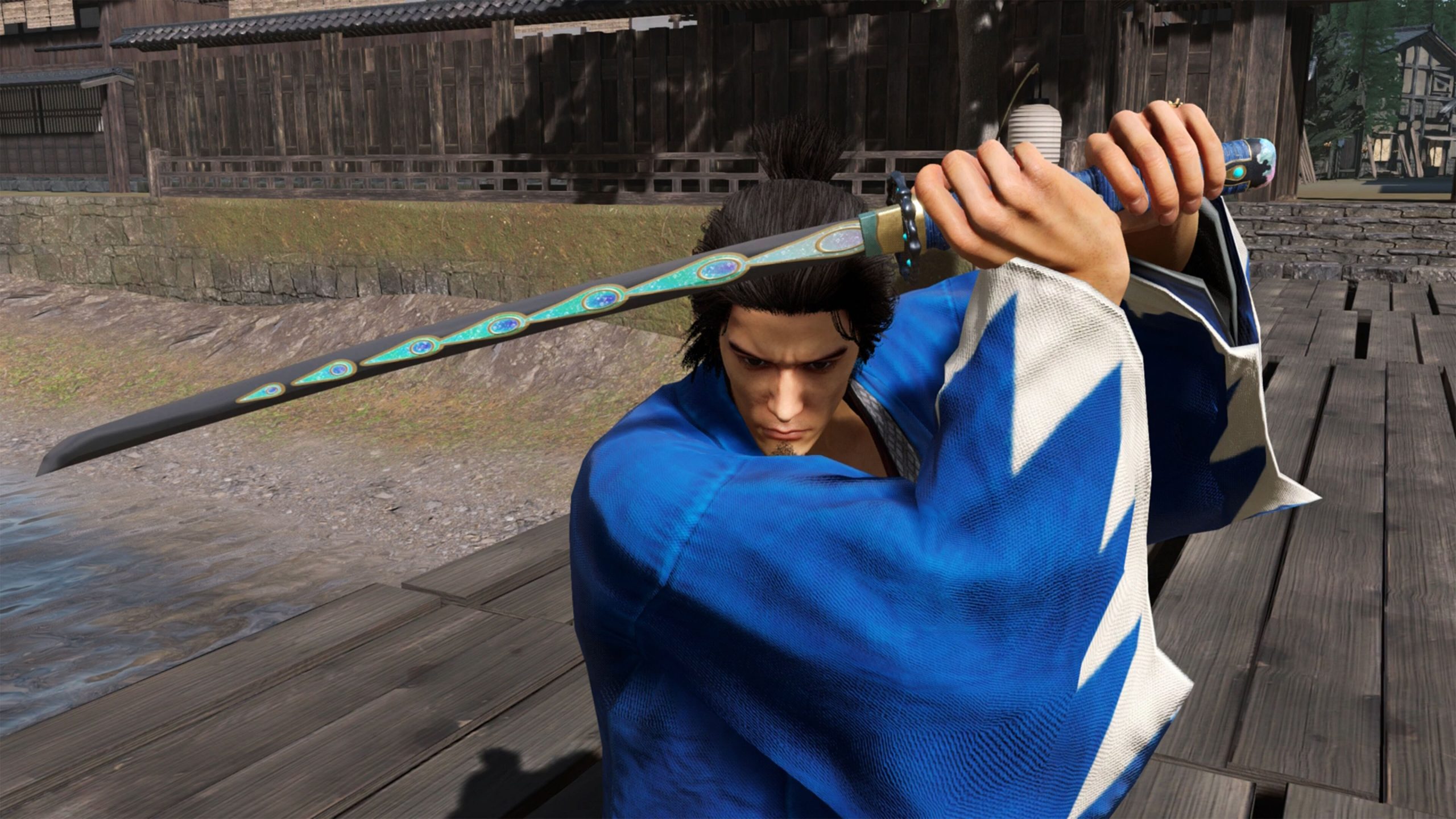 Ryoma, the main character of Like a Dragon: Ishin!