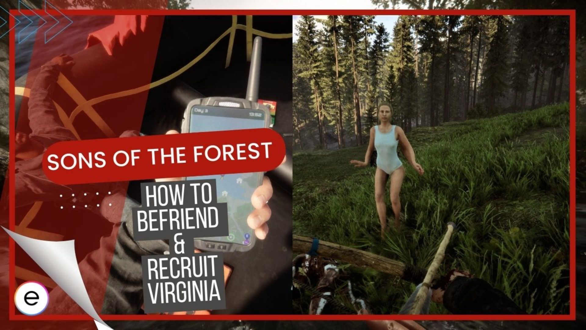 How to befriend Virginia in Sons of the Forest