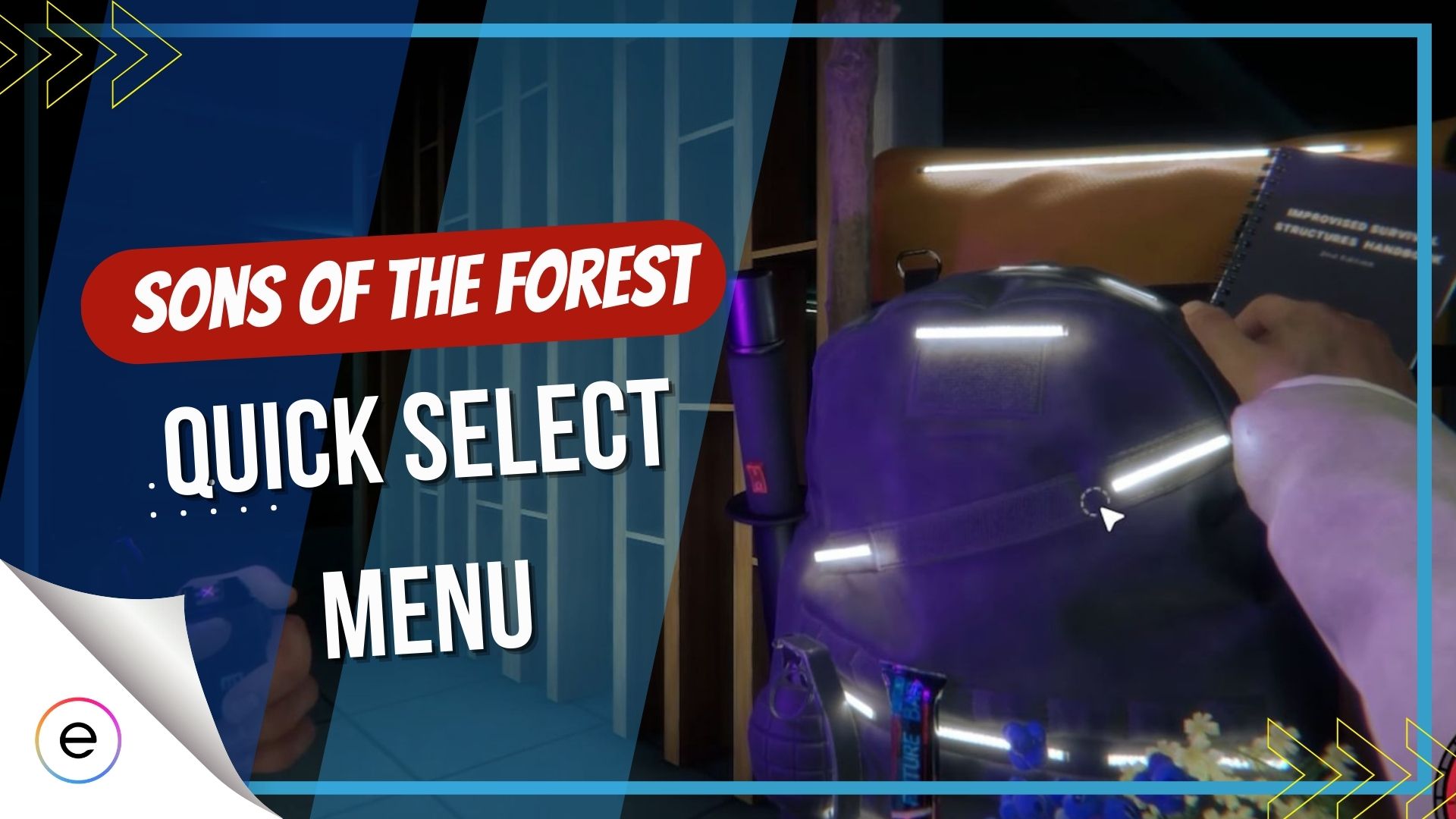 How to Use the Backpack (Quick Select) - Sons of the Forest - EIP Gaming