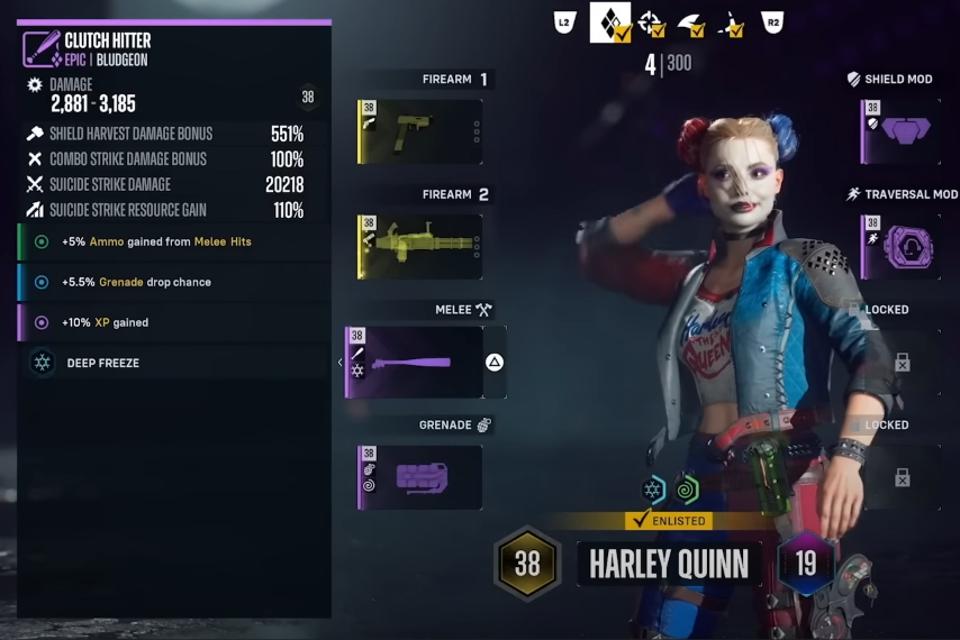 Suicide Squad's Live-Service elements