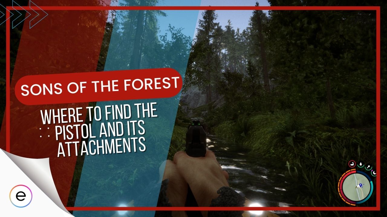 All Sons of the Forest pistol attachments and where to find them